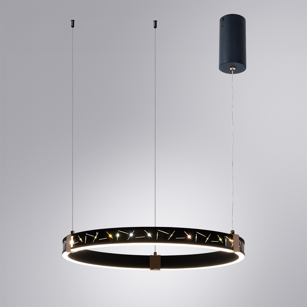 Подвесная люстра Arte Lamp Shine A2222SP-1BK в Санкт-Петербурге