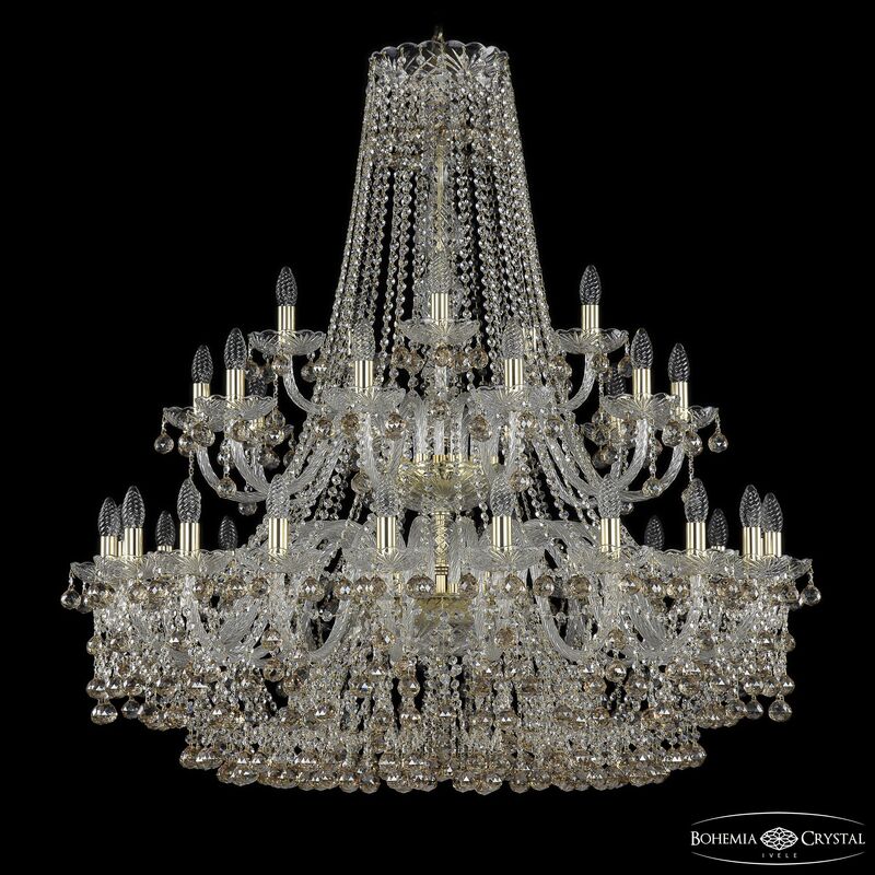 Подвесная люстра Bohemia Ivele Crystal 1409/20+10+5/400/2d G K721 в Санкт-Петербурге