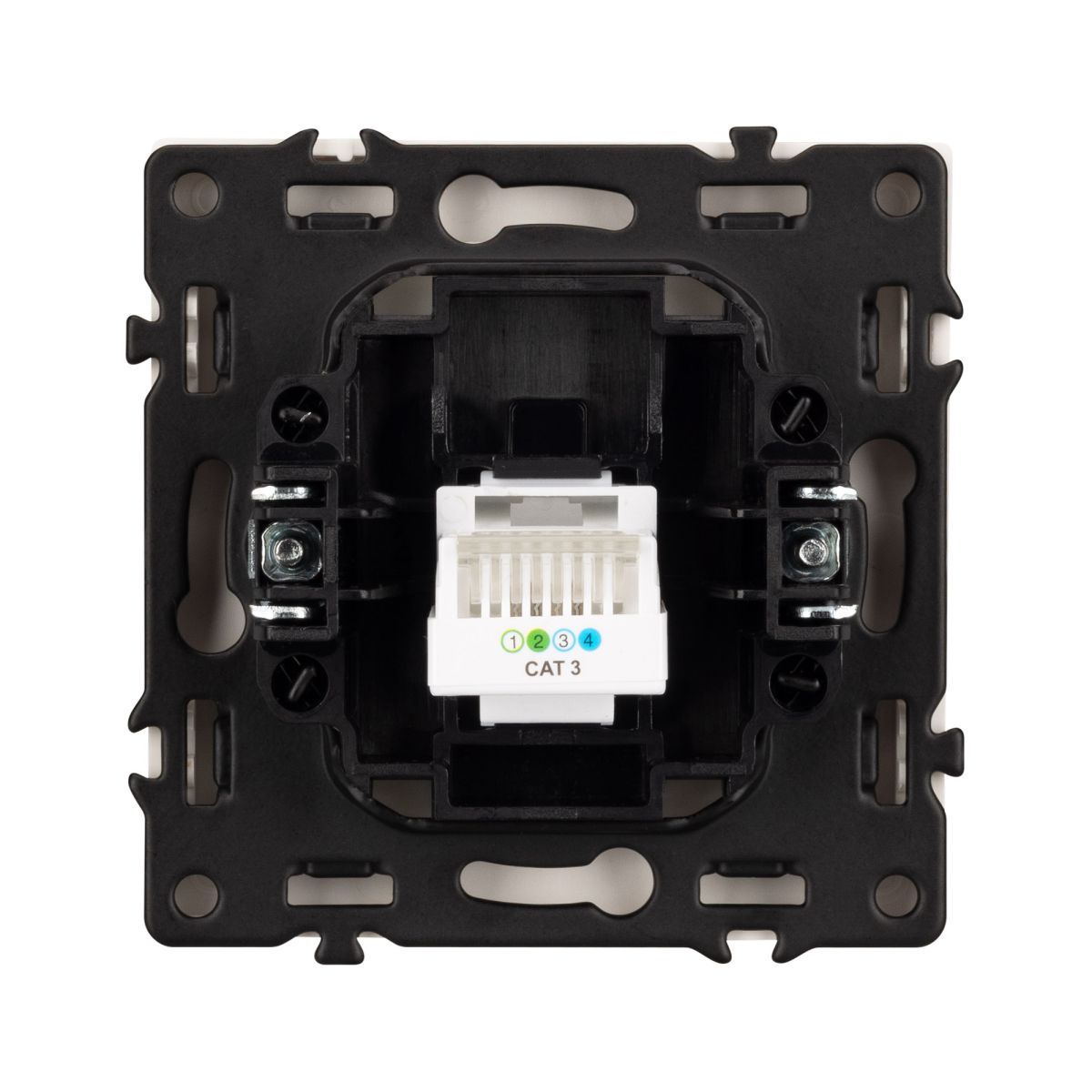 Механизм телефонной розетки Arlight SCT-NOBE-MTL1-SFPL-CA (RJ-11, 4C) (Кашемир) 061892 в Санкт-Петербурге