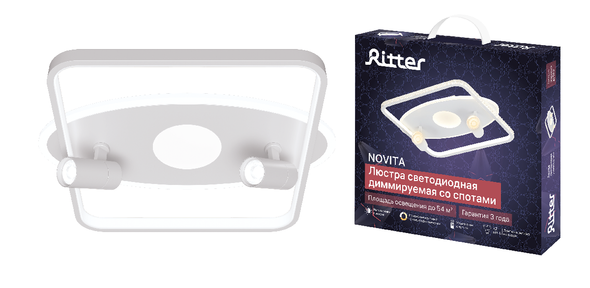 Потолочная люстра Ritter Novita 52098 0 в Санкт-Петербурге