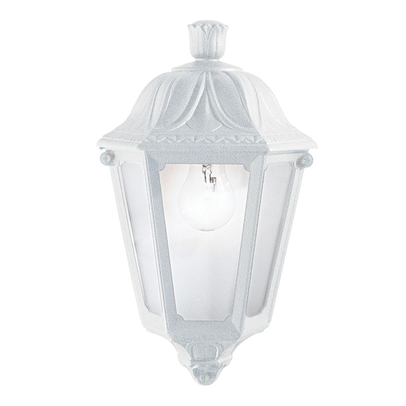 Уличный настенный светильник Ideal Lux Anna AP1 Small Bianco 120430 в Санкт-Петербурге