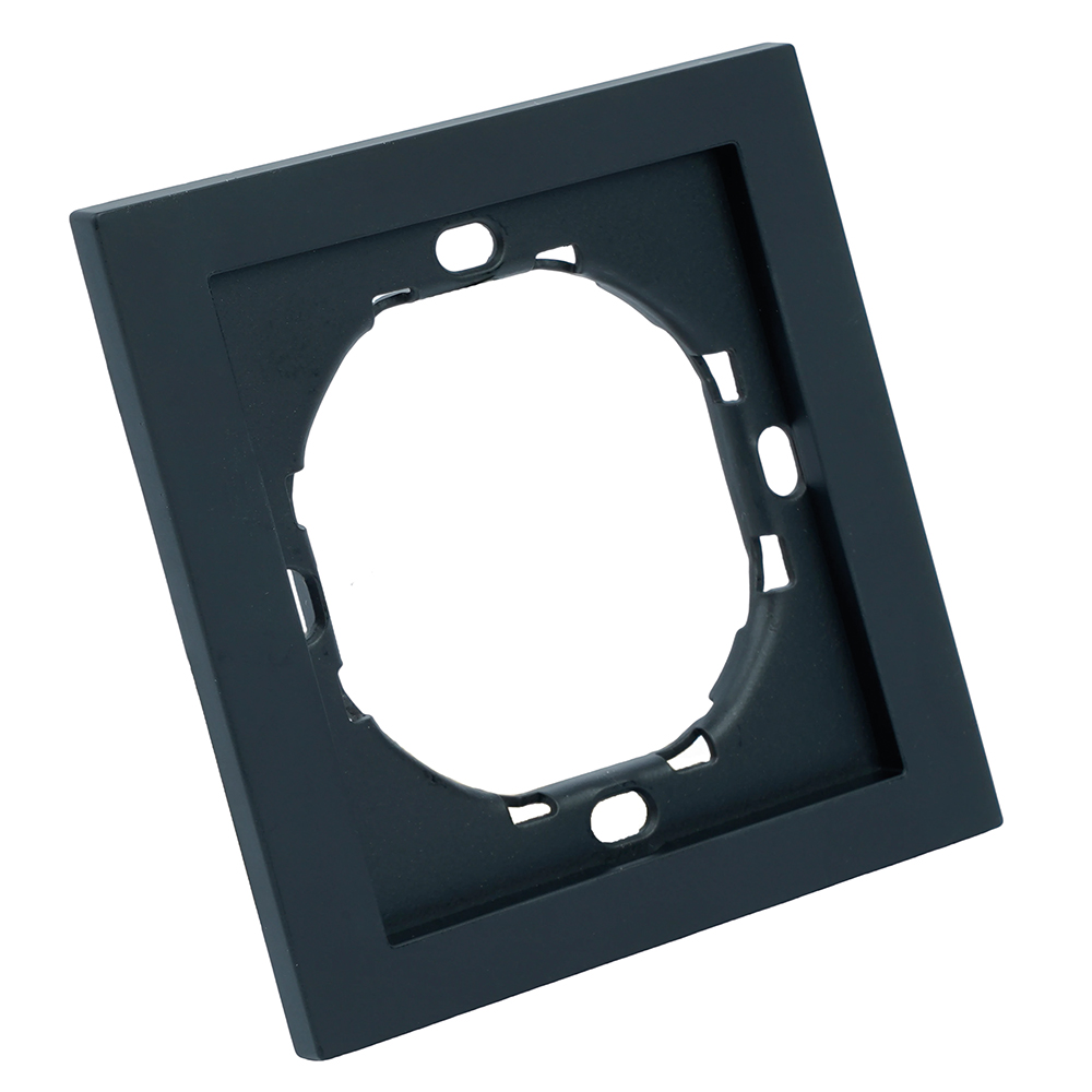 Рамка 1-местная Stekker Мия PFR00-3001-05 черный бархат 50461 в Санкт-Петербурге