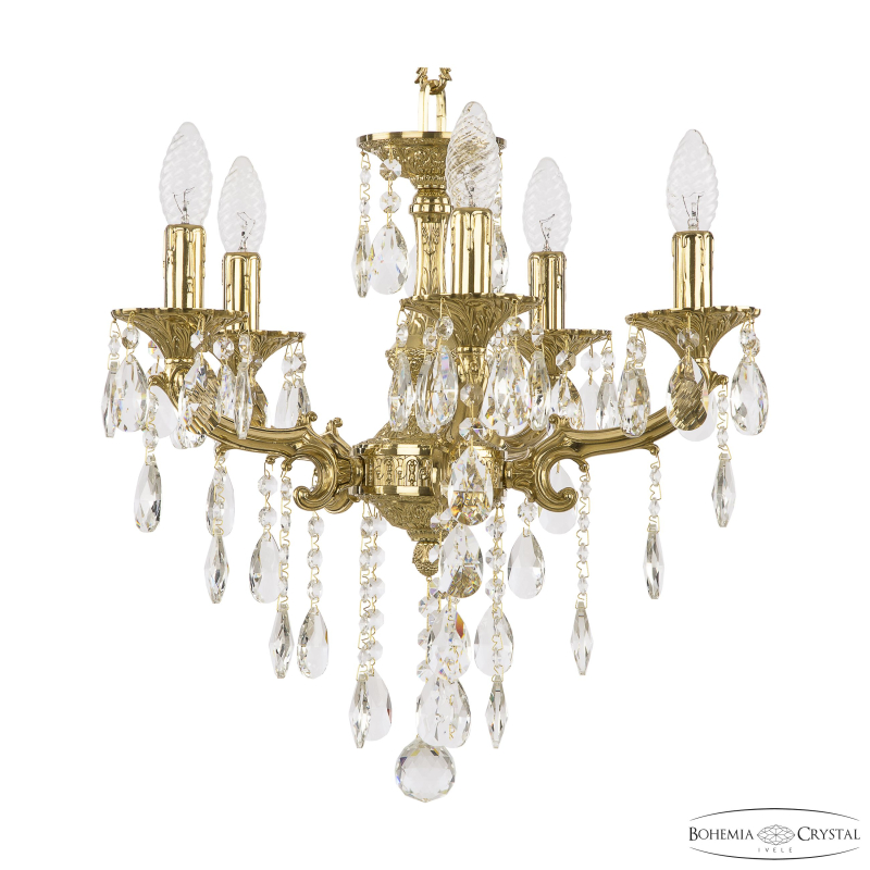 Подвесная люстра Bohemia Ivele Crystal Verona 72116/5/125 B G в Санкт-Петербурге