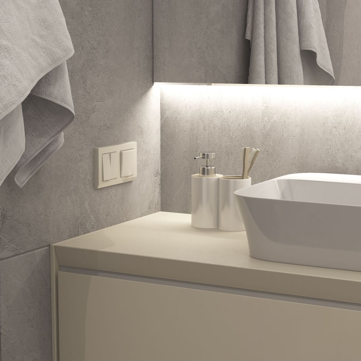 Розетка с заземлением и шторками c крышкой Werkel IP44 (айвори матовый) W1171262 4690389184765 a059276 в Санкт-Петербурге