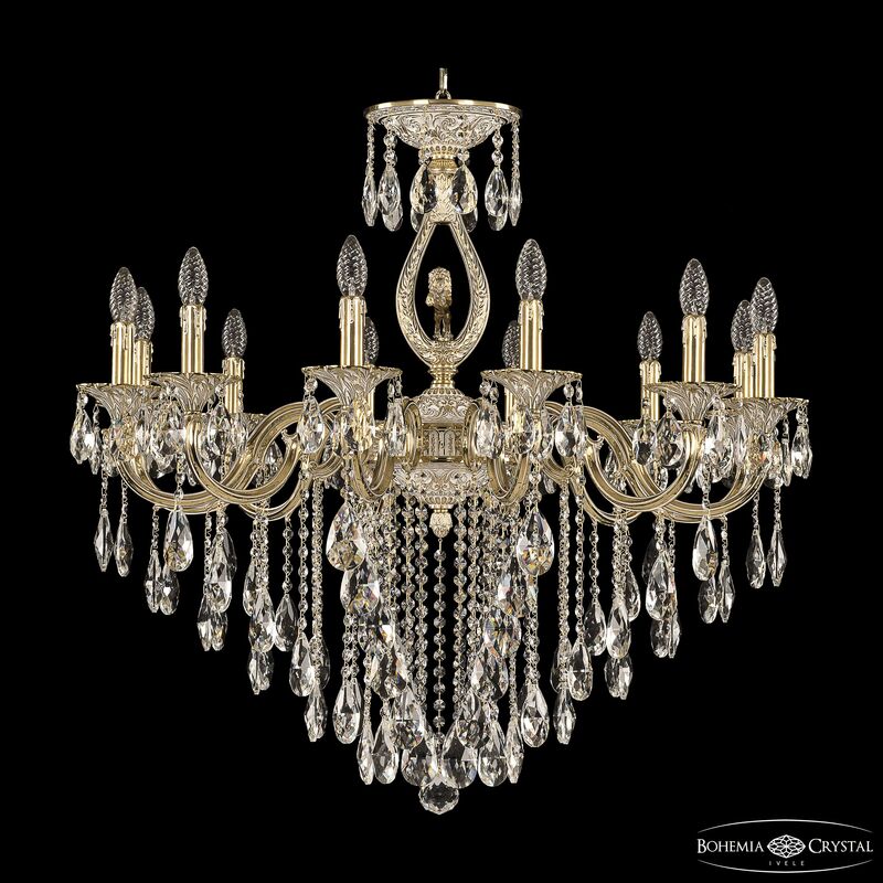 Подвесная люстра Bohemia Ivele Crystal Verona 72401/12/300 B GW FL3B в Санкт-Петербурге