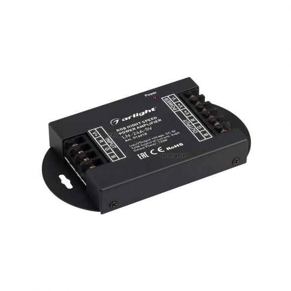 RGB-усилитель Arlight LN-24A-5V (5V, 120W) 016918 в Санкт-Петербурге