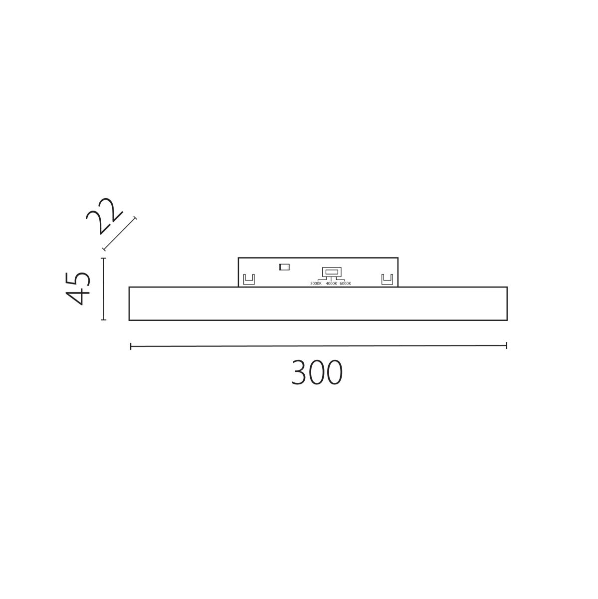 Трековый однофазный светильник заливающего света Lightstar Uno CCT 269307CCT в Санкт-Петербурге