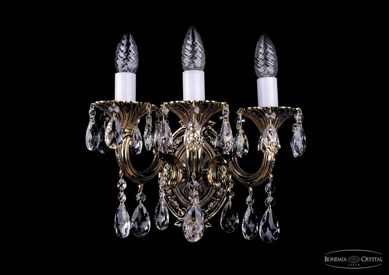 Бра Bohemia Ivele Crystal 1702B/3/175/A/GB в Санкт-Петербурге