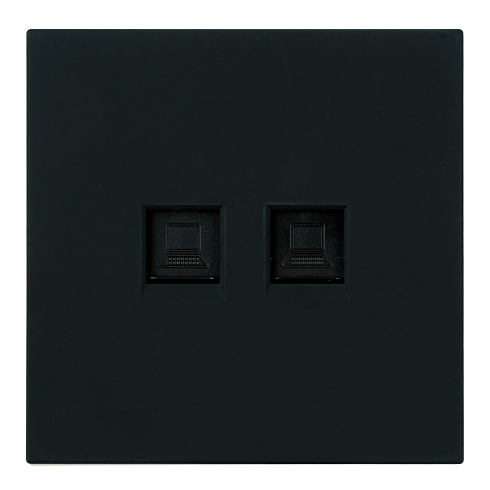 Розетка компьютерная 2-местная RJ-45 (механизм) Stekker Мия RST00-3111-05 50451 в #REGION_NAME_DECLINE_PP#