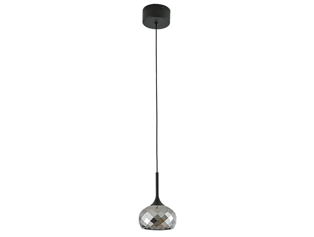 Подвесной светильник Newport 7241/S mat.black smokey М0071798 в #REGION_NAME_DECLINE_PP#