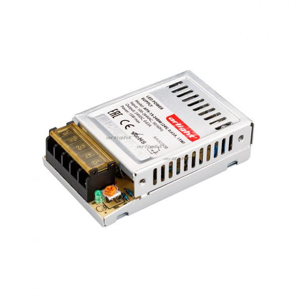 Блок питания Arlight APS-15-24BM (24V, 0.63A, 15W) 022920 в Санкт-Петербурге