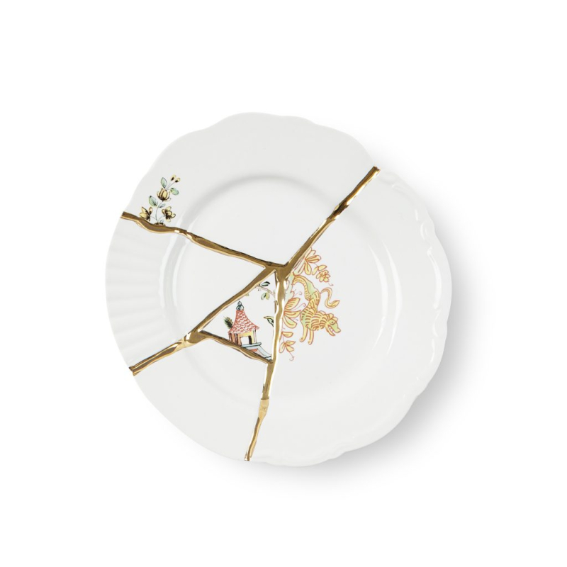Десертная тарелка Seletti Kintsugi 09602 в Санкт-Петербурге