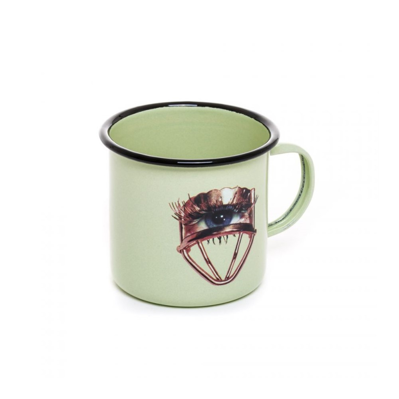 Кружка Mug Eye Seletti Toiletpaper Enamel 16854 в Санкт-Петербурге