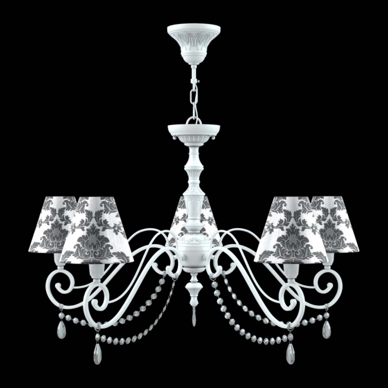 Подвесная люстра Lamp4you Classic E3-05-WM-LMP-O-2-CRL-E3-05-TR-UP в Санкт-Петербурге