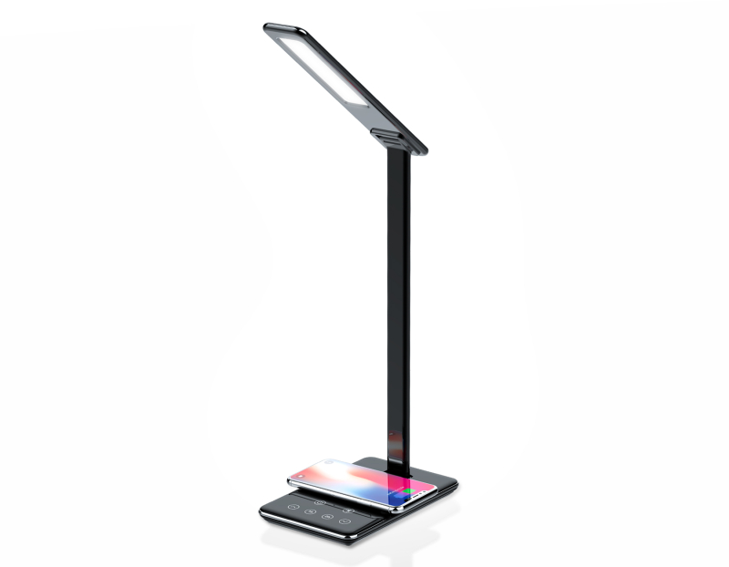 Настольная лампа с беспроводной зарядкой и USB портом Ambrella Light Desk DE582 в #REGION_NAME_DECLINE_PP#