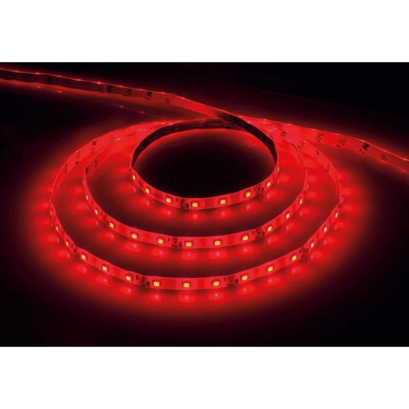 Светодиодная влагозащищенная лента Feron 4,8W/m 60LED/m 2835SMD красный 5M LS604 27676 в Санкт-Петербурге