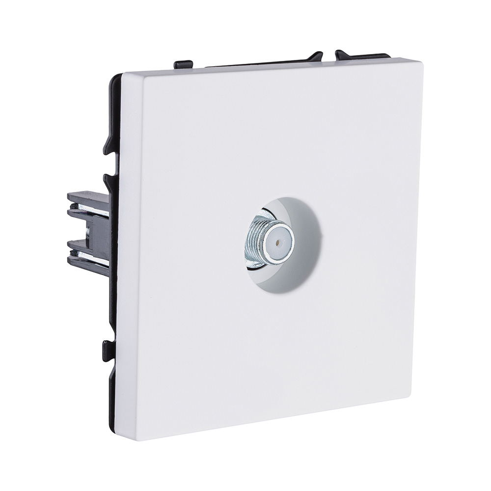 Розетка TV, белый матовый Kollinger Eclipse EC-020WH в #REGION_NAME_DECLINE_PP#