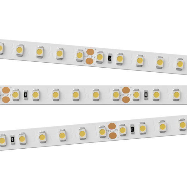 Светодиодная лента Arlight 9,6W/m 120LED/m 2835SMD теплый белый 5M 018090(2) в Санкт-Петербурге