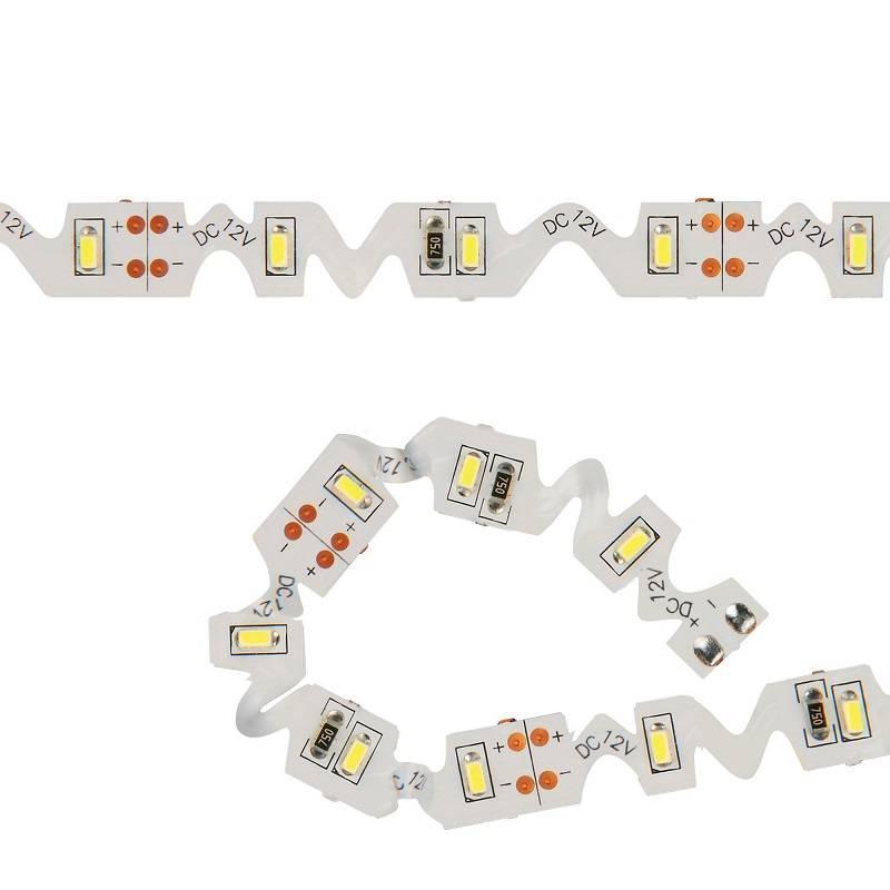 Светодиодная лента (10778) Uniel 6W/m 60LED/m 3014SMD холодный белый 3M ULS-Z02-3014-60LED/m-8mm-IP20-DC12V-6W/m-3M-DW в Санкт-Петербурге
