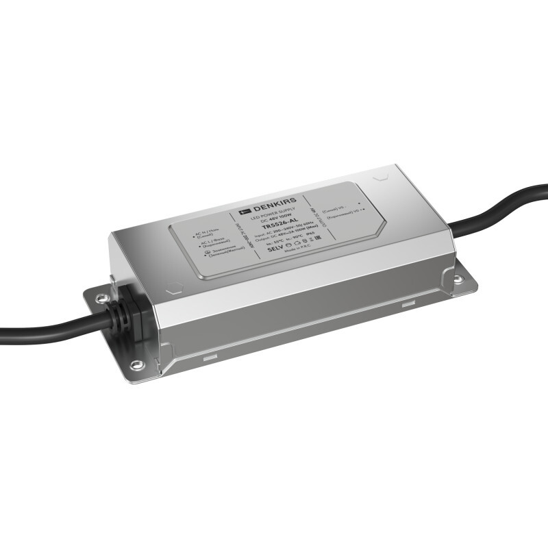 Блок питания Denkirs Power supply unit IP65 (DC 48V, 2A, 100W) TR5526-AL в Санкт-Петербурге