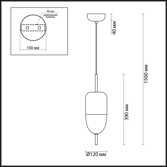 Подвесной светодиодный светильник Odeon Light Dune 4620/12L в Санкт-Петербурге