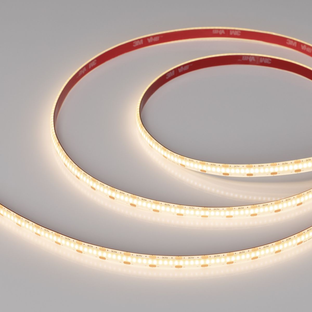 Светодиодная лента Arlight герметичная COB-SE-X360-8mm 5V Warm3000 (5 W/m, IP65, 5m)  041709(1) в Санкт-Петербурге