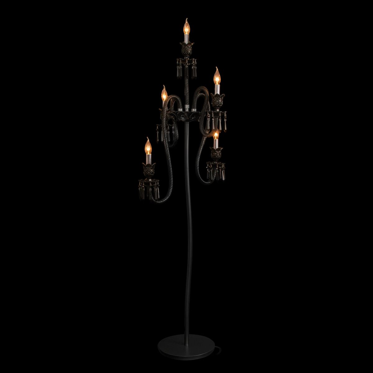 Торшер Loft IT Lord 10558F Black в Санкт-Петербурге