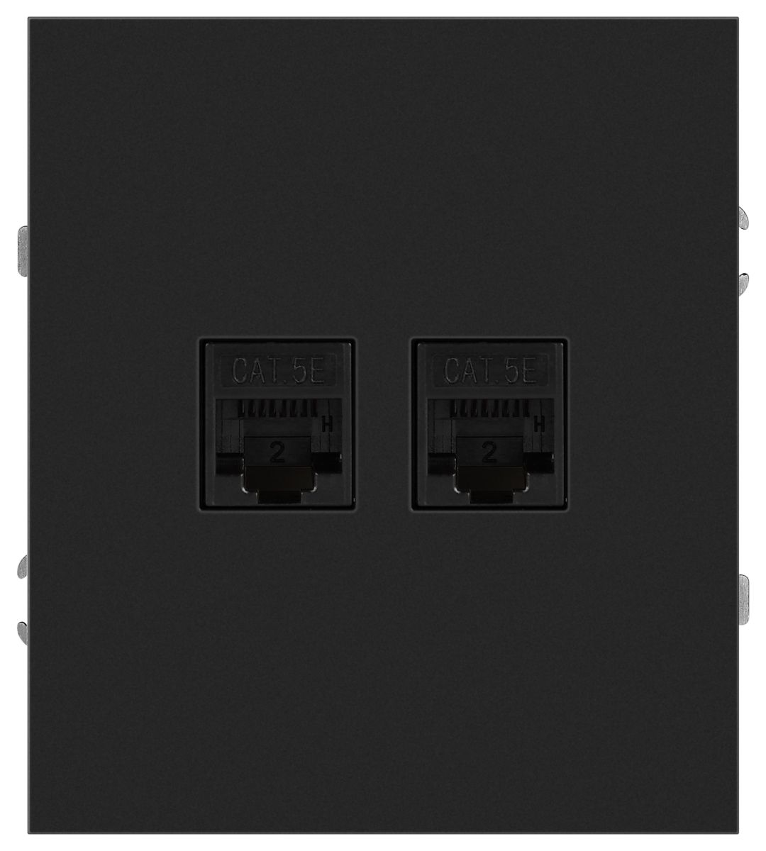 Розетка Эра Arktik 16-3108-05 информационная двойная 2XRJ45 антрацит Б0070488 в Санкт-Петербурге