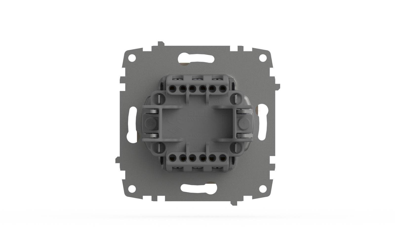 Переключатель двухклавишный проходной ELBI Zena Vega 609-012500-211 в Санкт-Петербурге