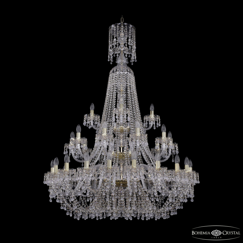 Подвесная люстра Bohemia Ivele Crystal 1410/20+10+5/400/XL-158/3d G V0300 в Санкт-Петербурге