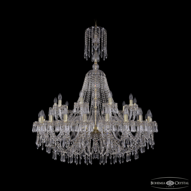 Подвесная люстра Bohemia Ivele Crystal 1403/20+10/400/XL-133 G в Санкт-Петербурге