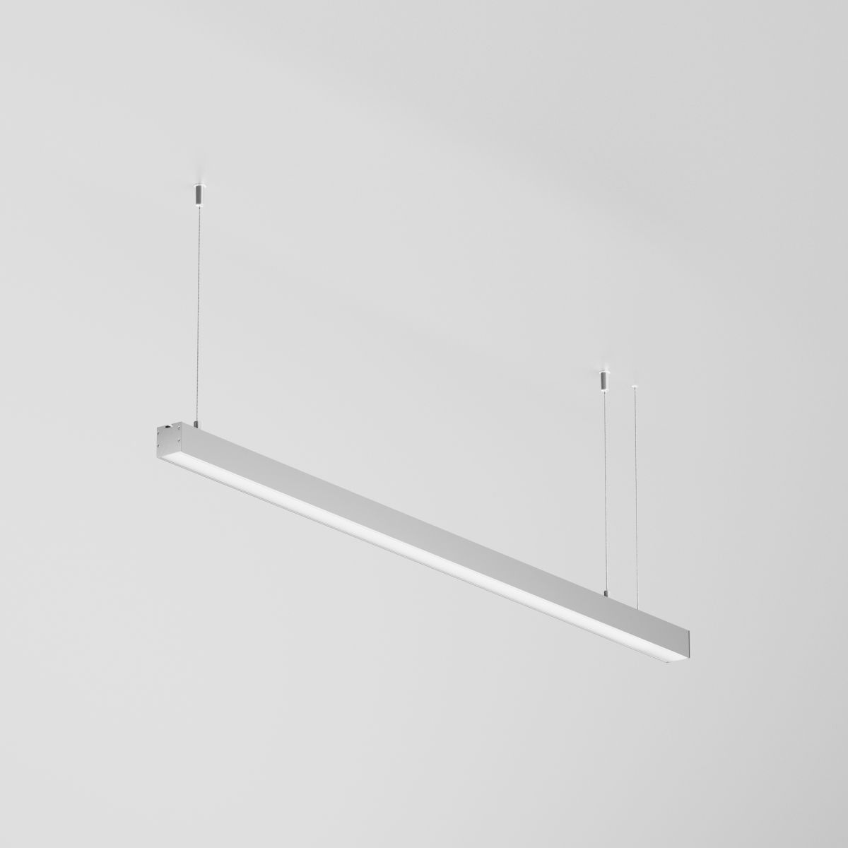 Линейный подвесной светильник Maytoni Technical 4000K 35x35 (Серебро, 1 м) LL312004 в #REGION_NAME_DECLINE_PP#