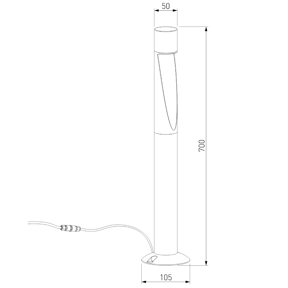 Ландшафтный светильник Elektrostandard Recess 35177/F 4690389208454 a067382 в Санкт-Петербурге