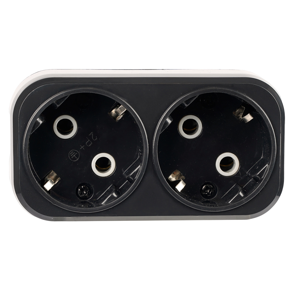 Разветвитель сетевой 2-местный Stekker 250V 16A ABS ADP16-22-20 50680 в #REGION_NAME_DECLINE_PP#