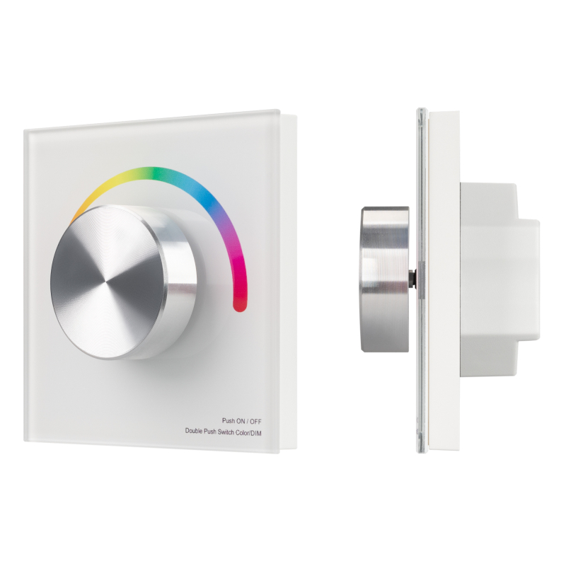 Панель Arlight Smart-P8-RGB-G-IN White (12-24V, 3x4A, Rotary, 2.4G) 033764 в Санкт-Петербурге