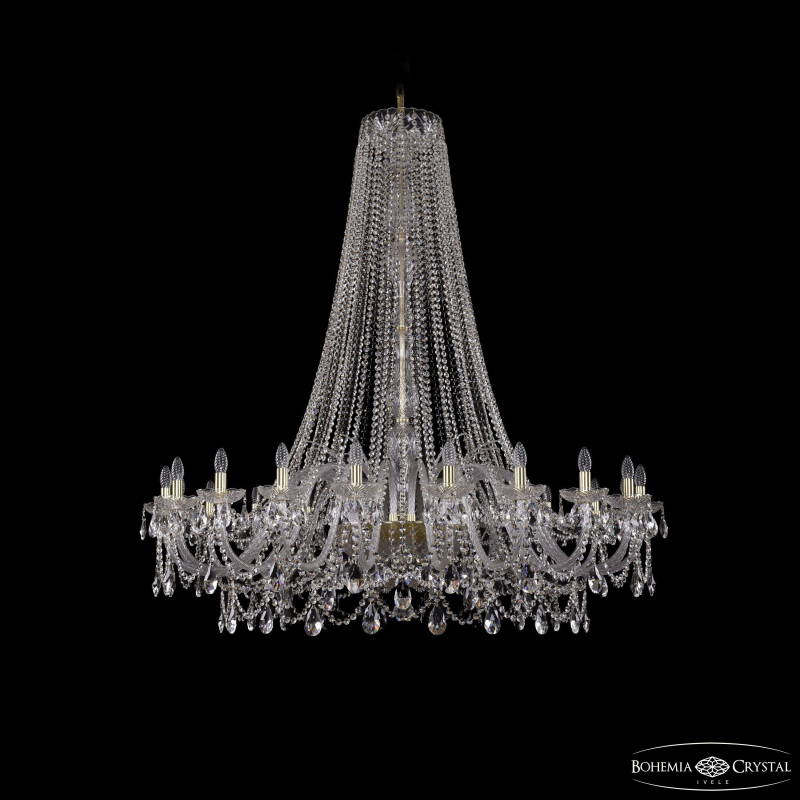 Подвесная люстра Bohemia Ivele Crystal 1411/20/530/h-157 G в Санкт-Петербурге