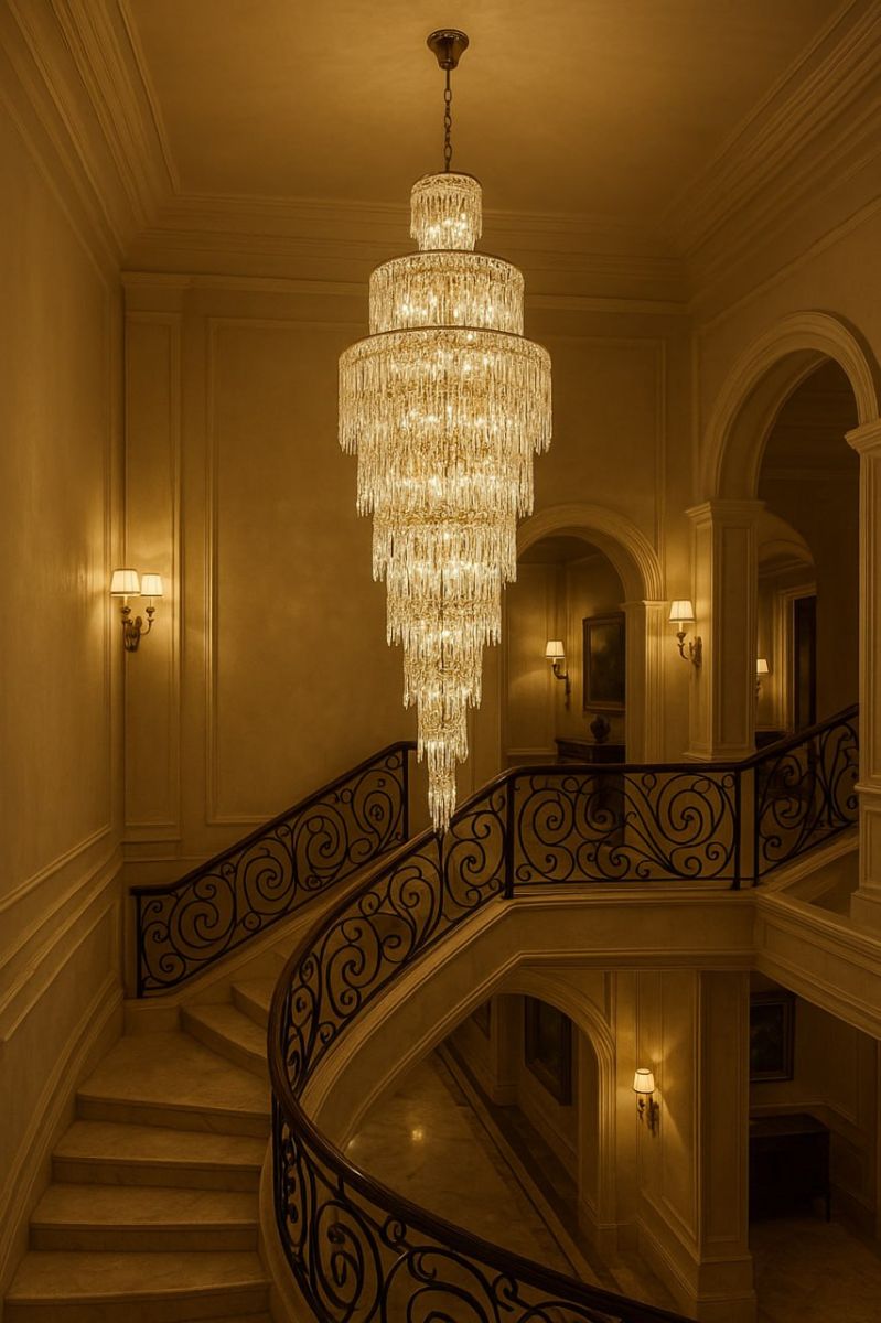 Каскадная люстра Modelux ML.977.47 GD в #REGION_NAME_DECLINE_PP#