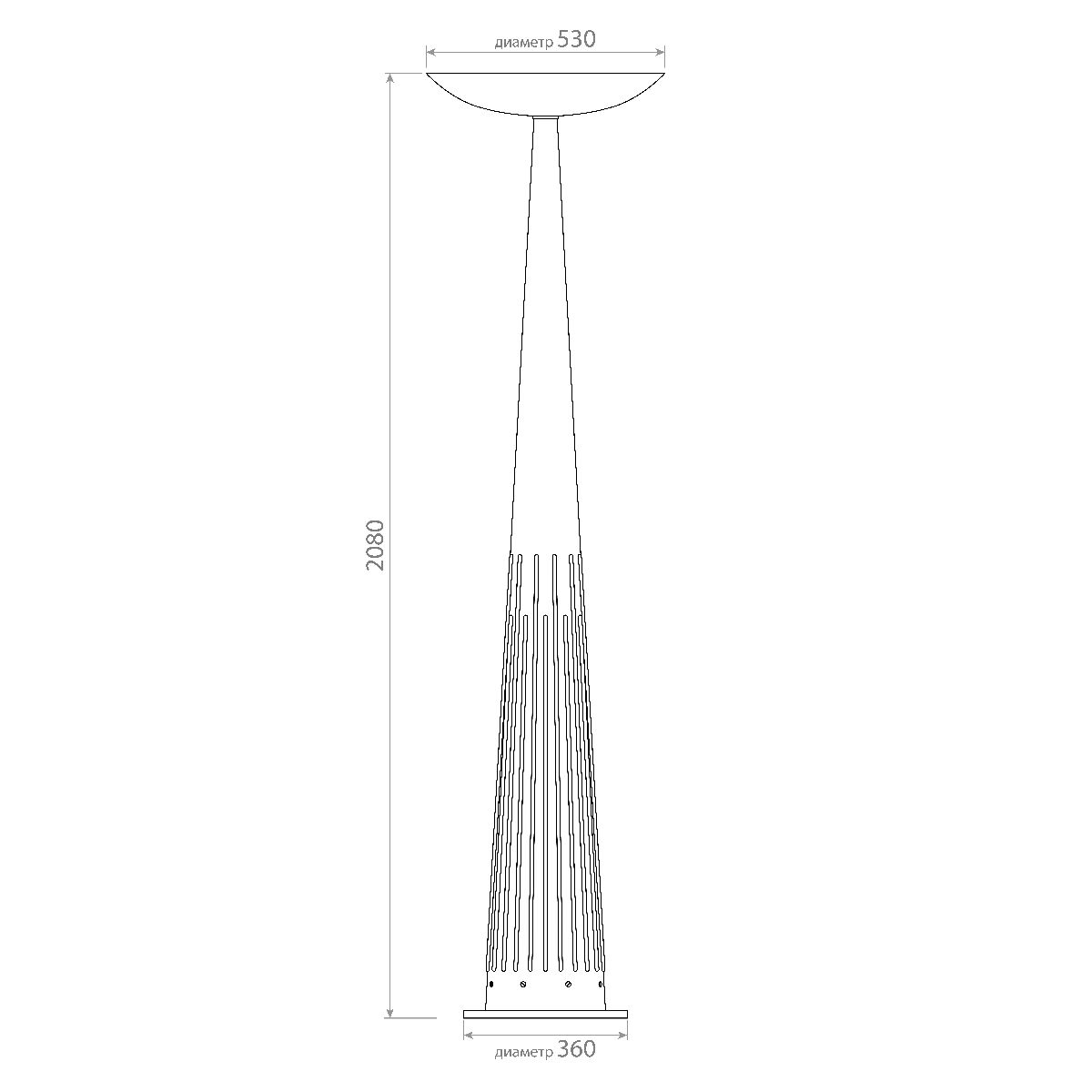 Торшер LED Covali AFL-23176 в Санкт-Петербурге