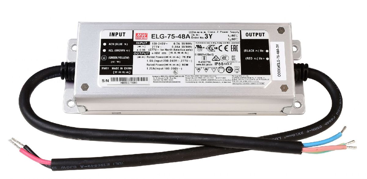 Блок питания Deko-Light Power supply 75Вт 100-305В IP65 872116 в Санкт-Петербурге