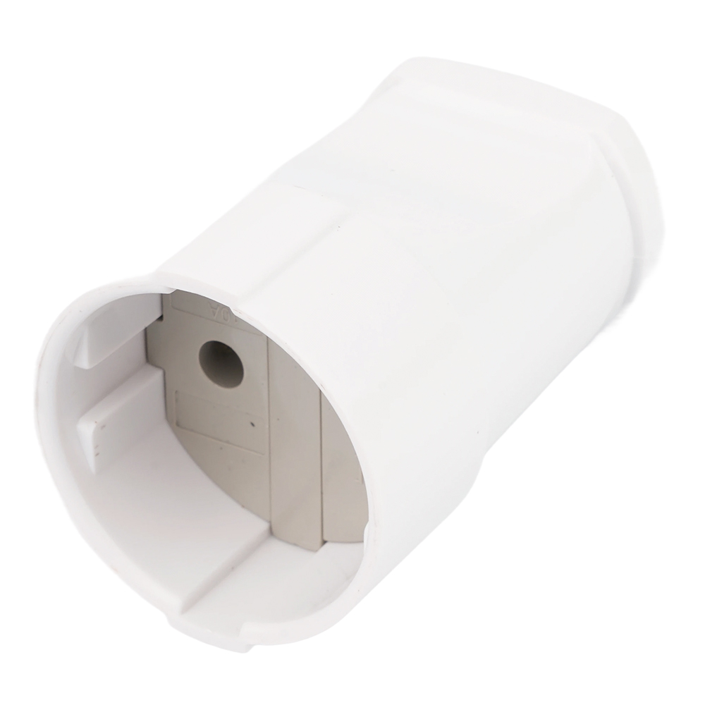 Розетка переносная 1-местная б/з Stekker PST10-30-200 пластик 250В 10А IP20 белый 50799 в Санкт-Петербурге