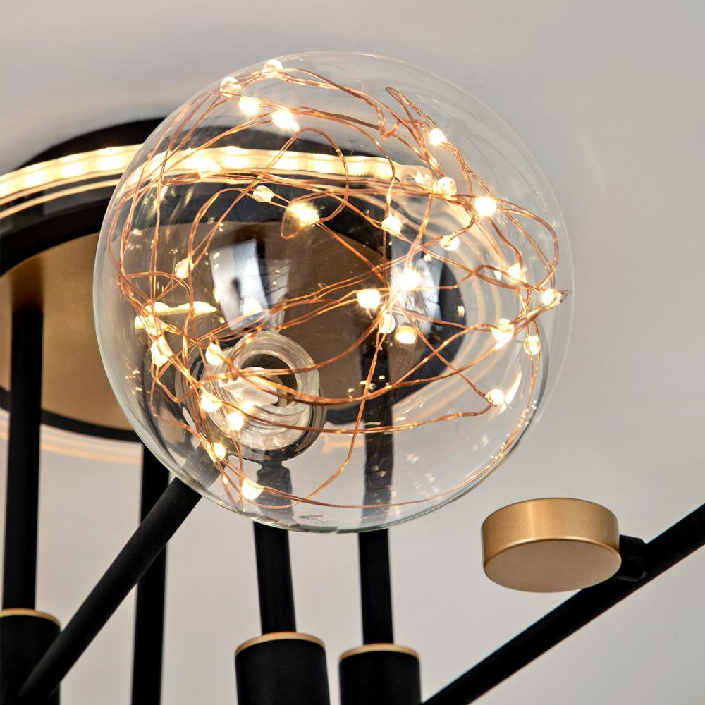 Потолочная люстра LED4U L3110-8 в Санкт-Петербурге