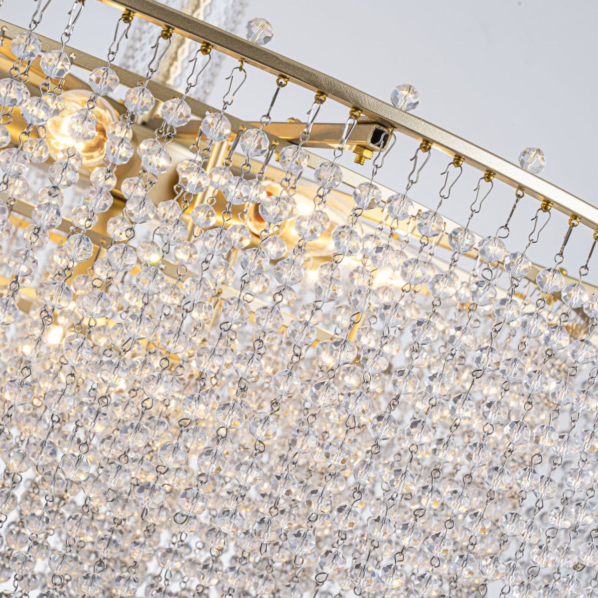 Люстра на штанге Favourite Fringe 4762-9P в #REGION_NAME_DECLINE_PP#