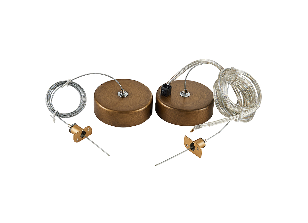 Подвесной комплект для магнитного шинопровода Donolux Magic Track Suspension kit DLM/Black Bronze в Санкт-Петербурге