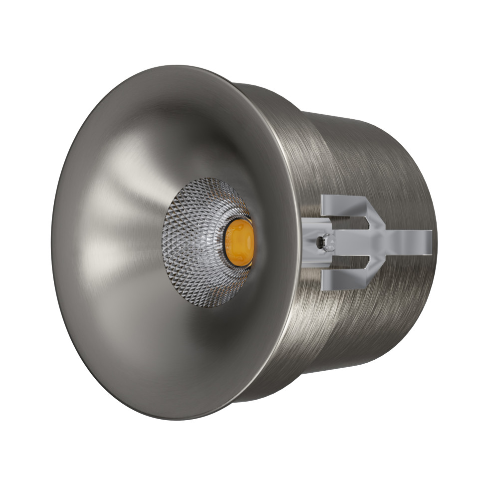 Встраиваемый влагозащищенный светильник Italline IT014-0208 nickel в Санкт-Петербурге