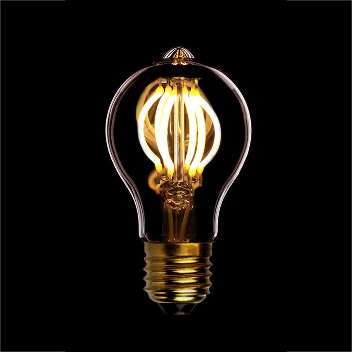 Лампа светодиодная филаментная диммируемая Sun Lumen E27 4W 2200K прозрачная 057-127 в Санкт-Петербурге