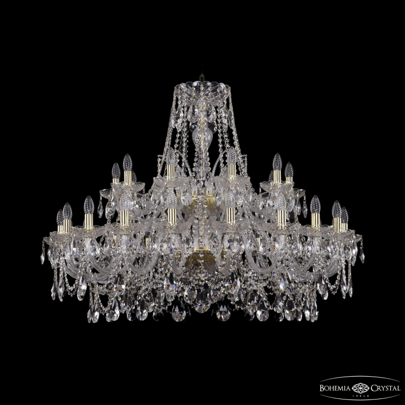 Подвесная люстра Bohemia Ivele Crystal 1411/20+10/400/2d G в Санкт-Петербурге