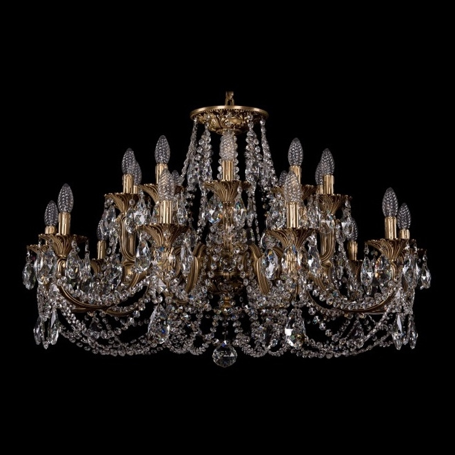 Подвесная люстра Bohemia Ivele 1702/10+10/300+150/C/FP в Санкт-Петербурге