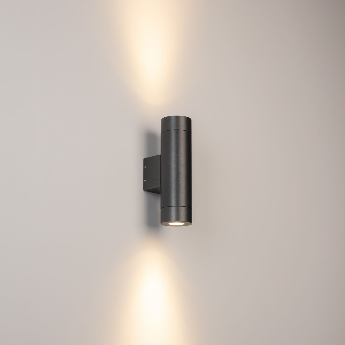 Уличный настенный светильник Arlight LGD-RAY-WALL-TWIN-R65-2x12W Day4000 (Серый, 6 deg, 230V) (IP65 Металл) 044232(1) в Санкт-Петербурге
