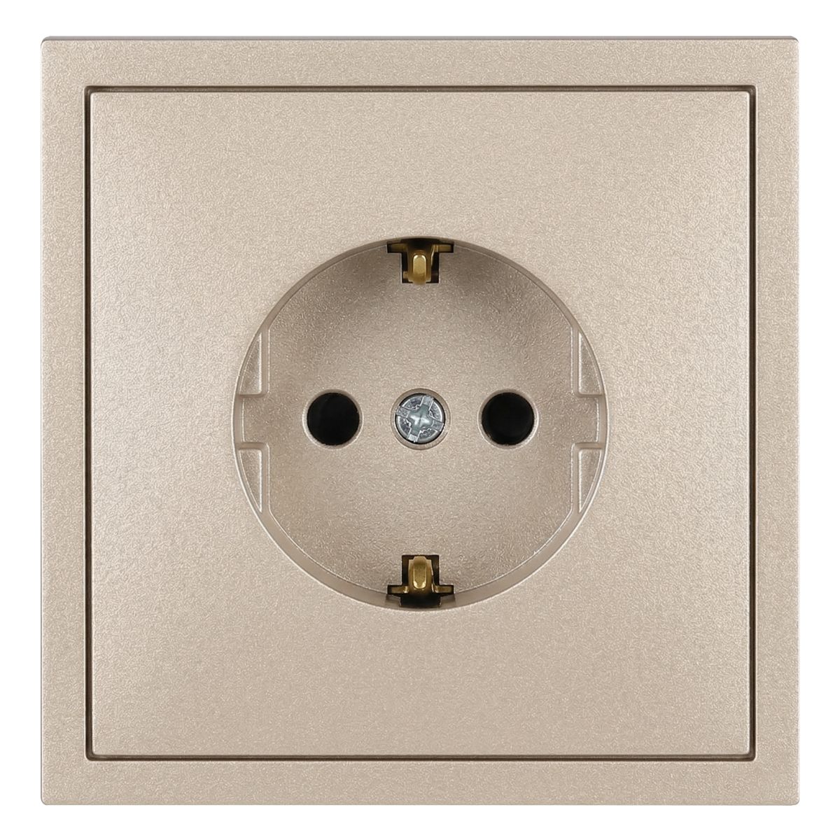 Розетка ЭРА Galaxy 15-2101-04 c заземлением 2P+E Schuko 16А-250В IP20 шампань Б0070625 в Санкт-Петербурге