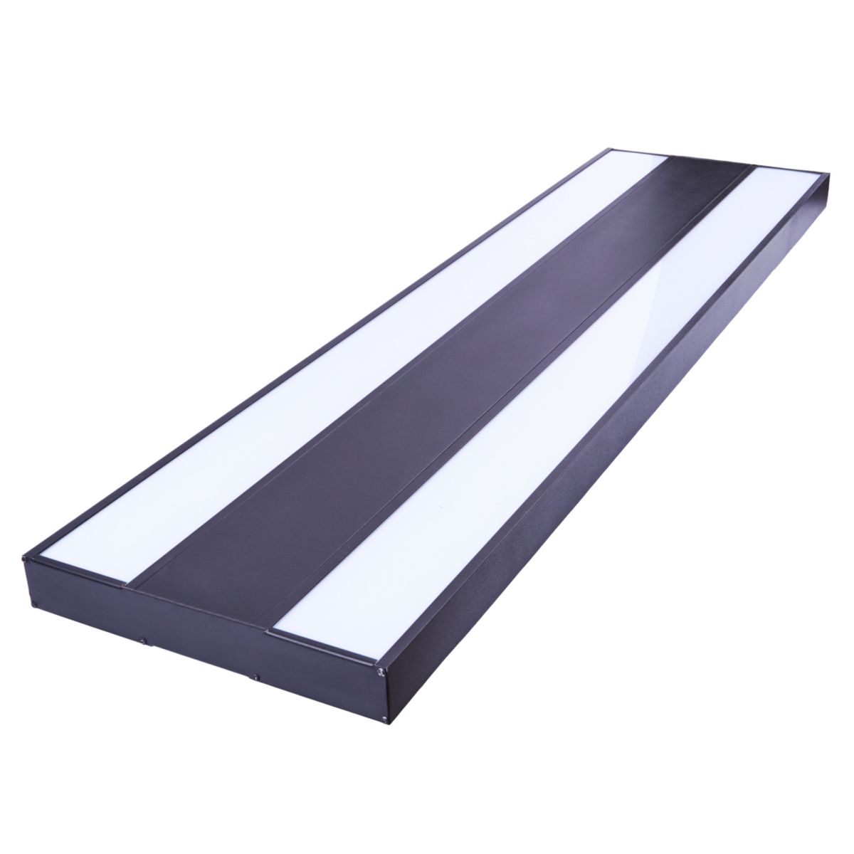 Светодиодная панель Uniel UL-00012597 ULO-K16B 2x22W/4000K/L100 5W/RGB IP44 BLACK в Санкт-Петербурге